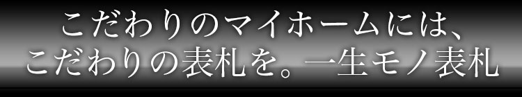 予約販売 表札 おしゃれ ZM ツヴァイマテリアル GHOハイグレードシリーズ α アルファ IS 06